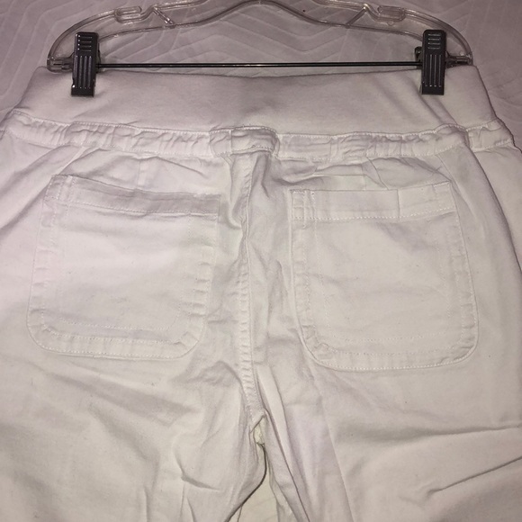 Jogger style cropped white Guess pants - Picture 4 of 6